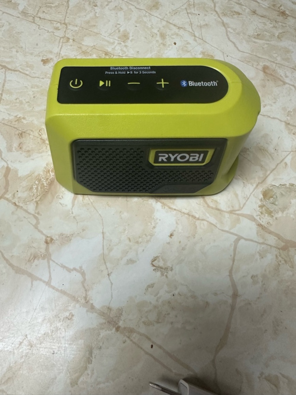 Ryobi Green Bluetooth Portable Speaker